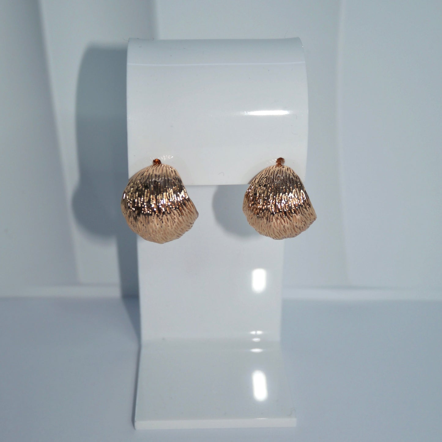 Golden Shell Studs