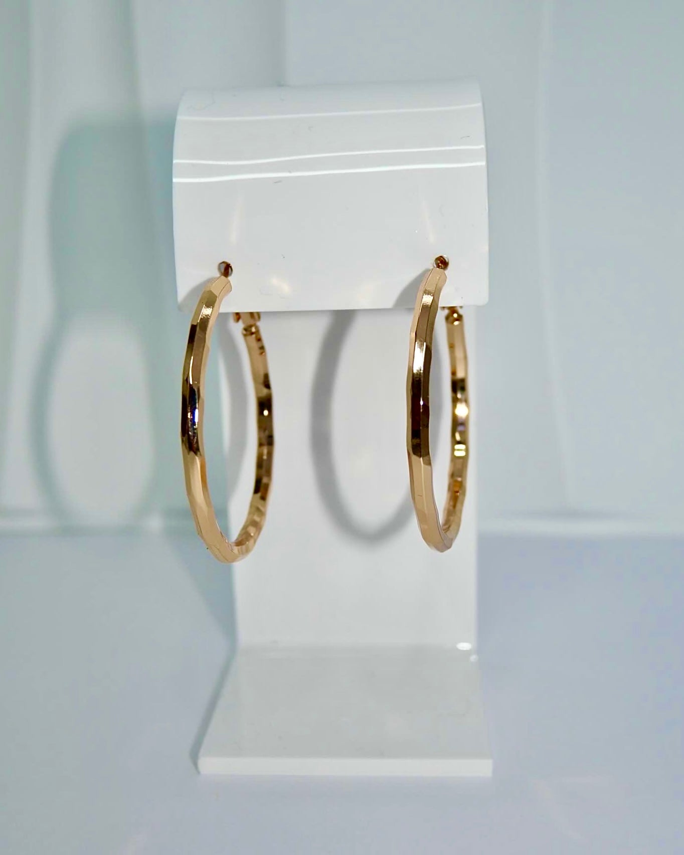 Grace in Gold Hoops
