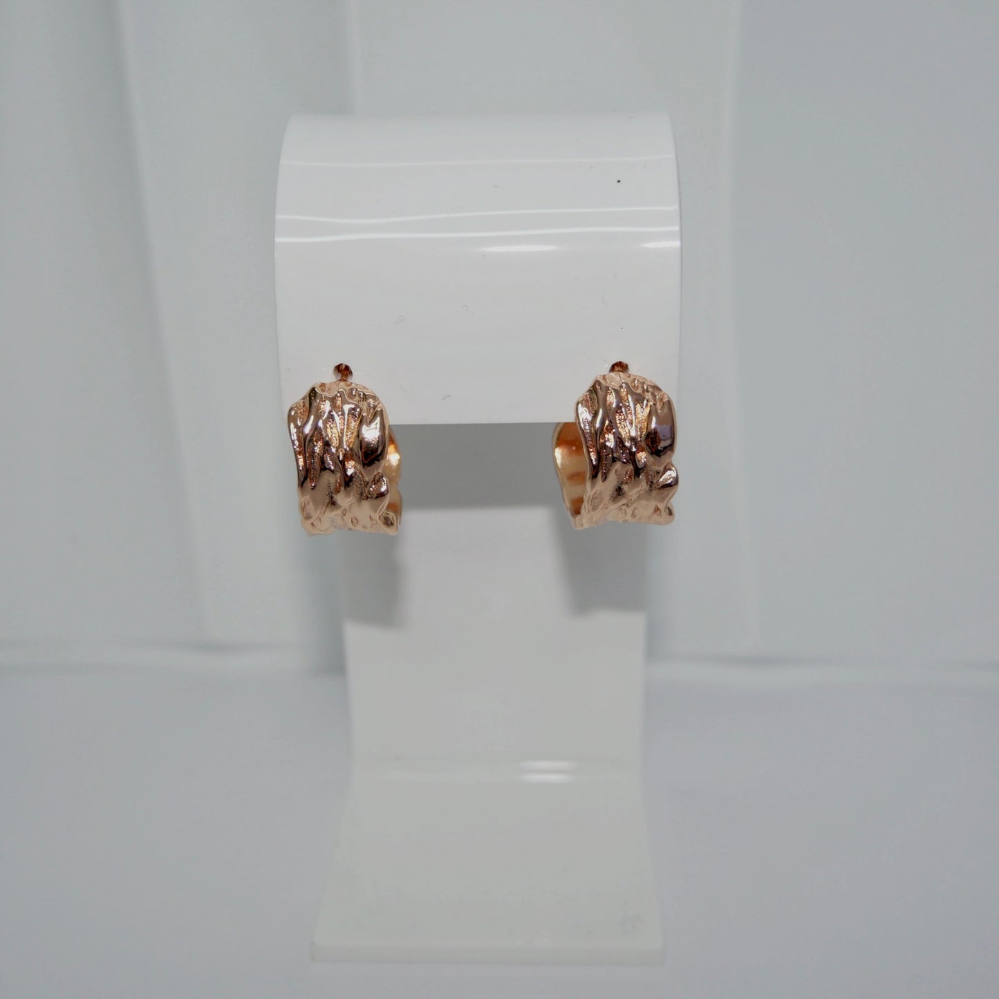 Esther Textured Mini Hoops