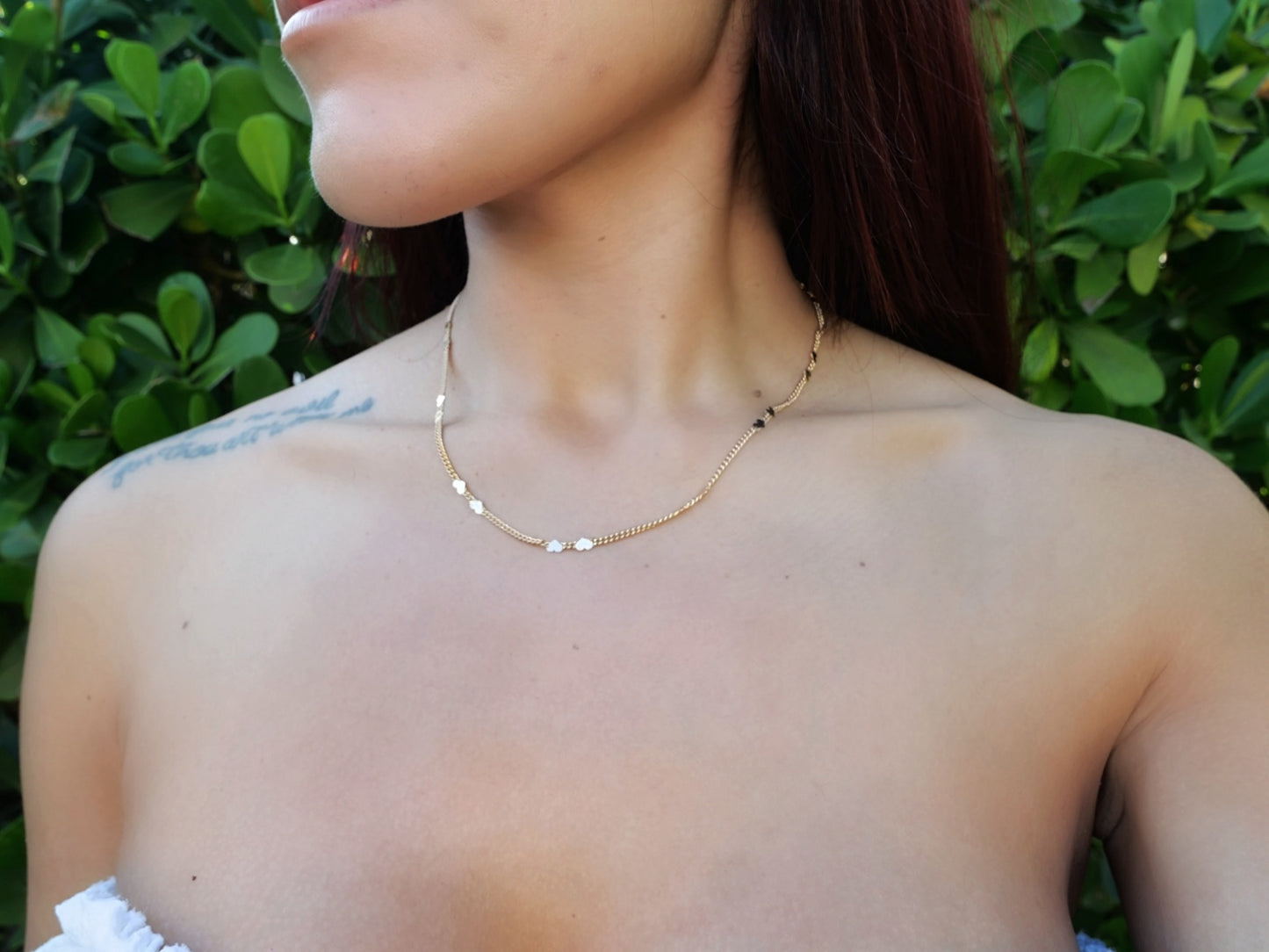 Esther 414 Heart Chain Necklace